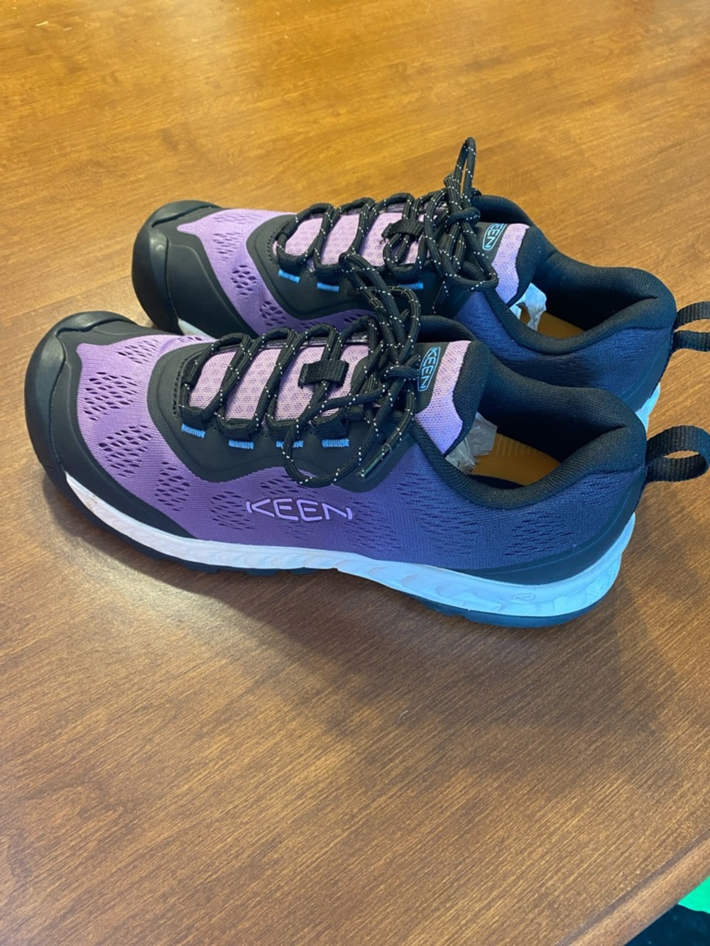 Keen Women's NXIS Speed Hiking Shoes Purple Ombré - Picture 3 of 7